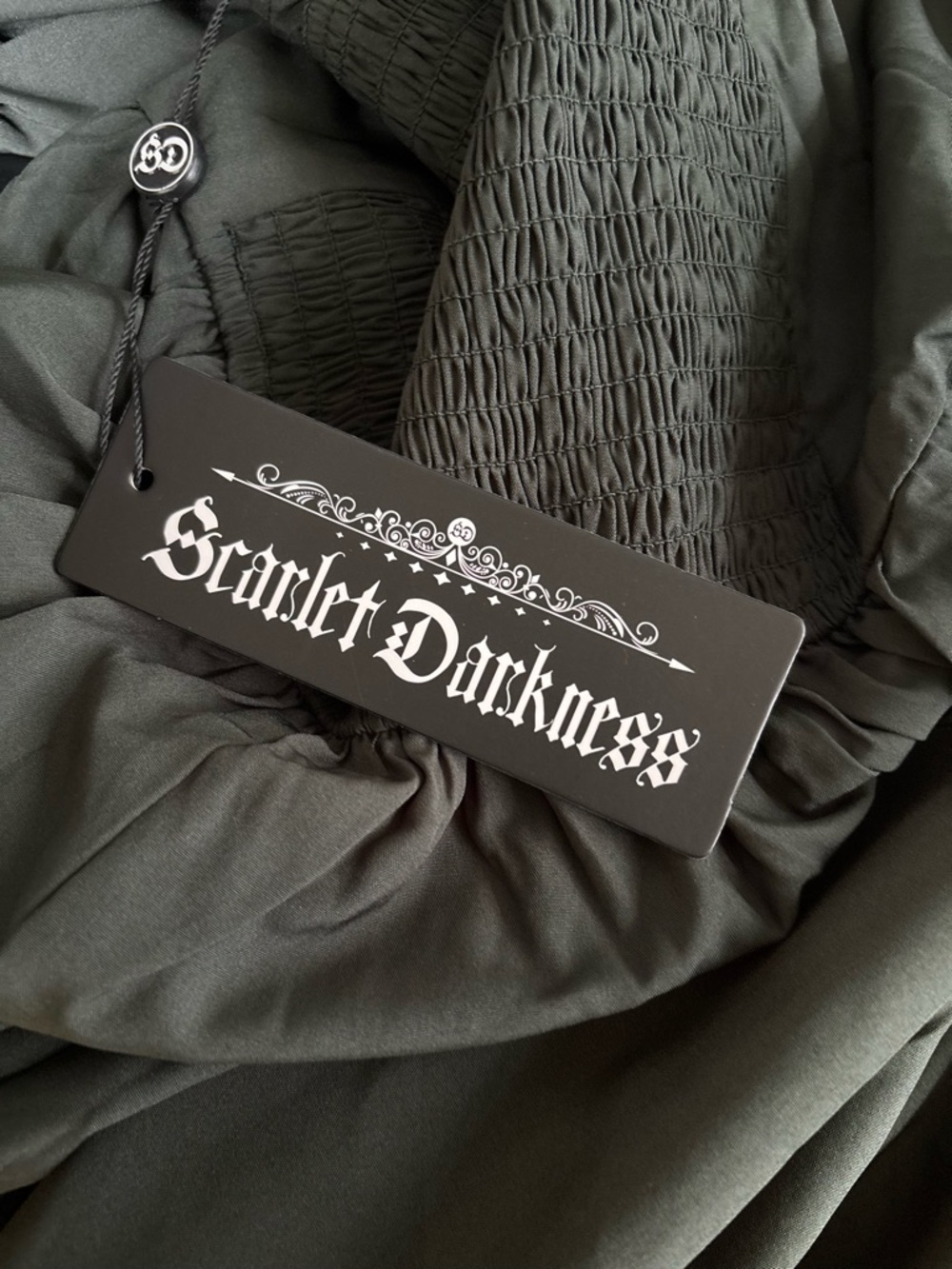NWT Scarlet Darkness Renaissance Faire Victorian Medieval Dress - Picture 7 of 11